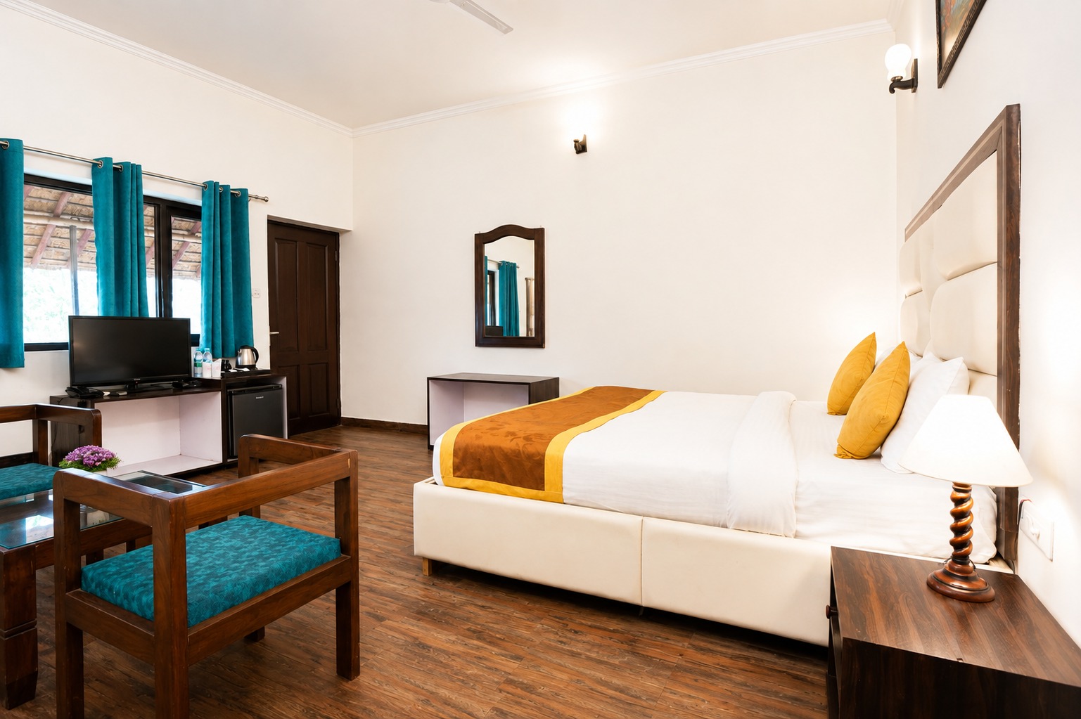 Cotton Tree Room at La Perle River Resort, Jim Corbett