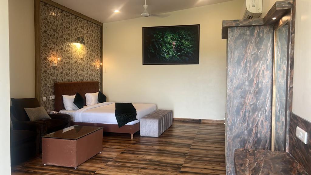 Kosi Retreat room alternate view with warm interiors