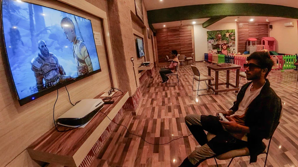 Indoor games at The Banyan Retreat for families travelling together