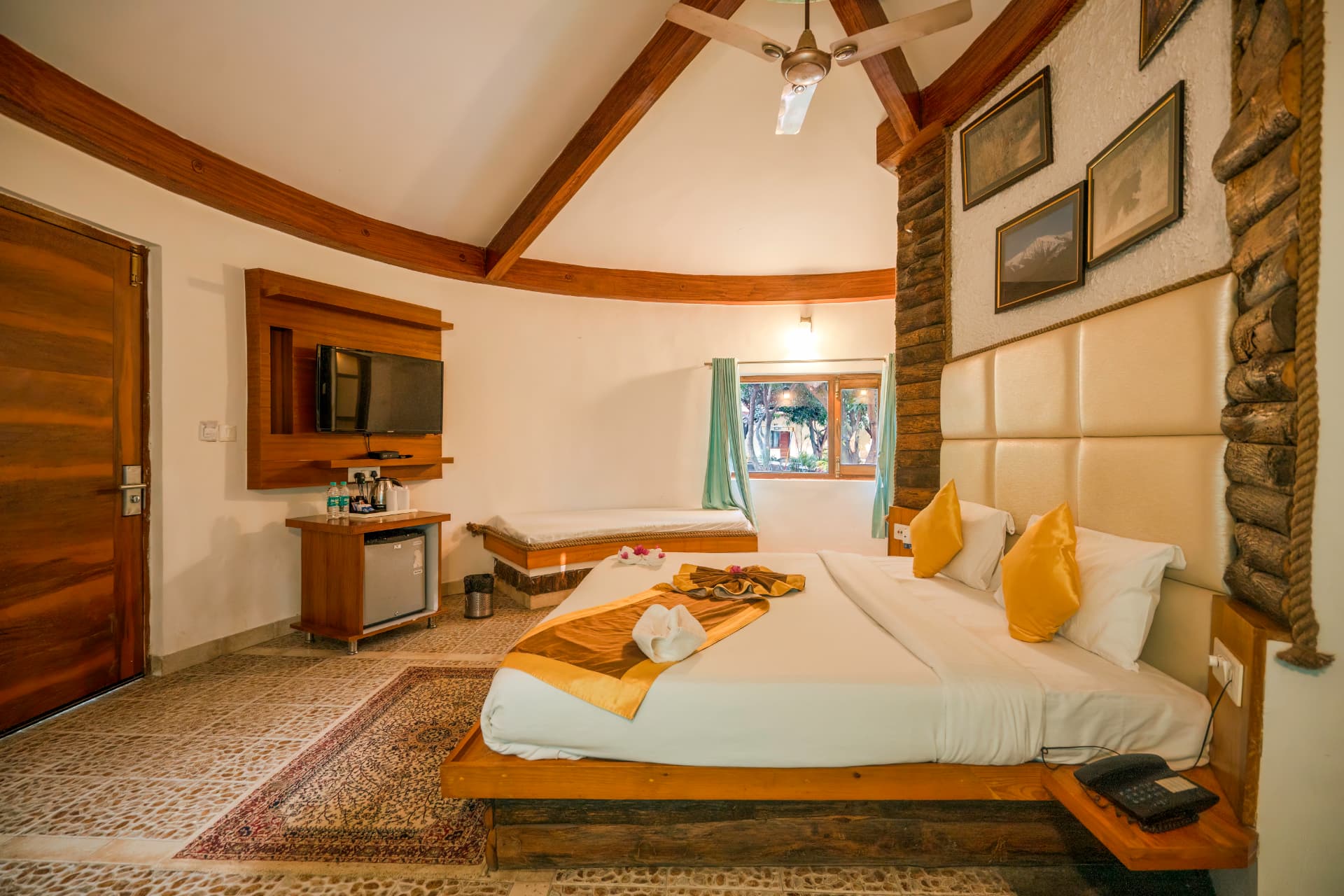 Tiger Den Cottage at La Perle River Resort, Jim Corbett