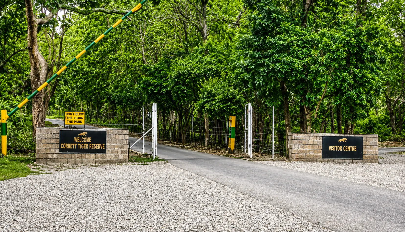 Dhikala Gate near La Perle River Resort, Jim Corbett