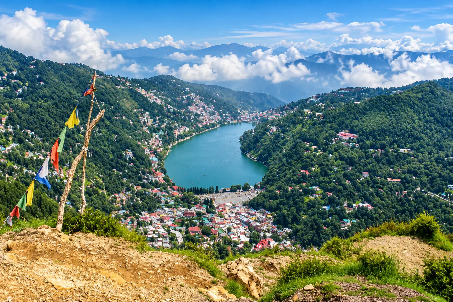 Naina Peak, the highest peak in Nainital