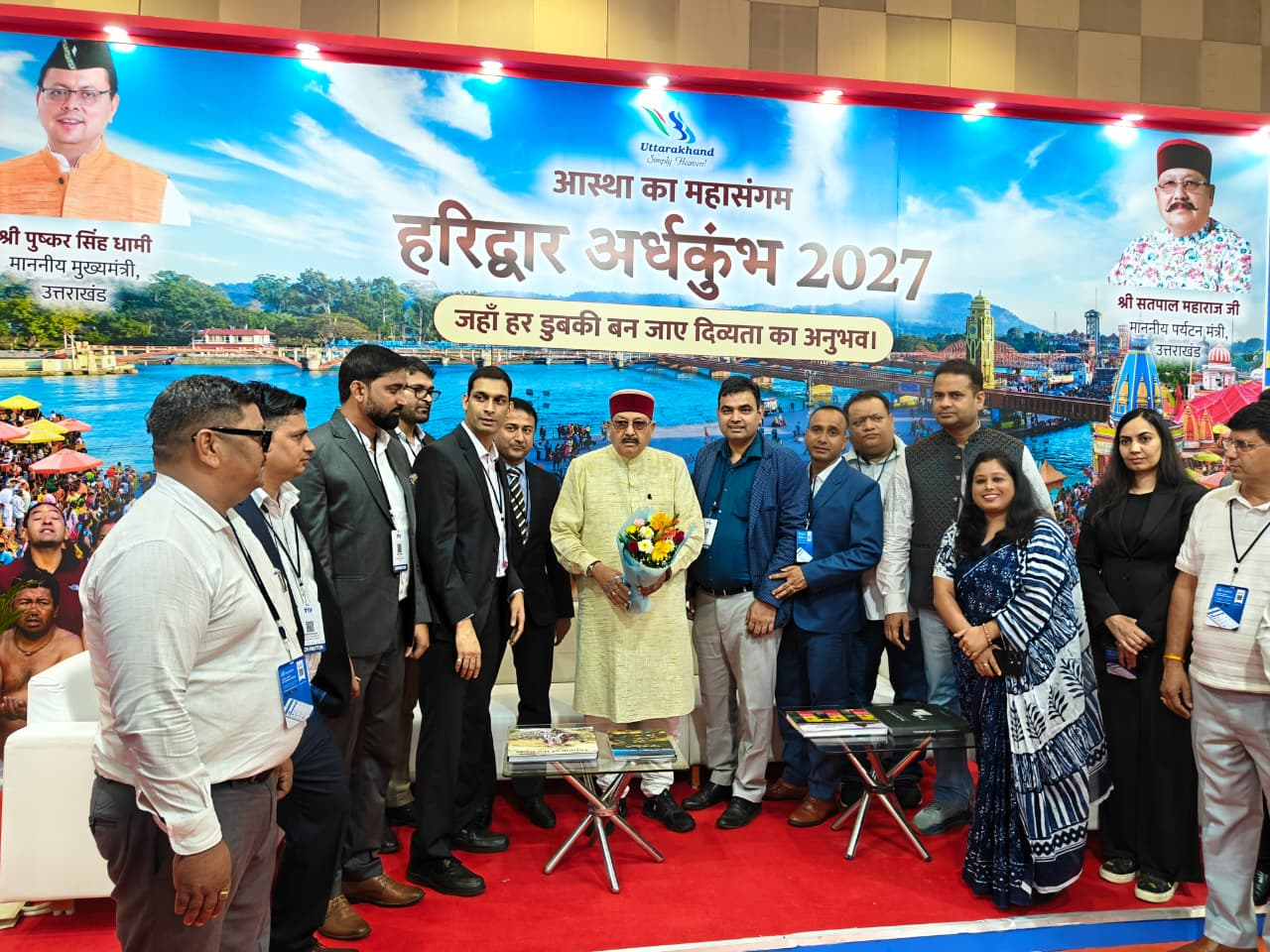 Excel Hotels & Resorts team with travel trade partners at OTM 2026