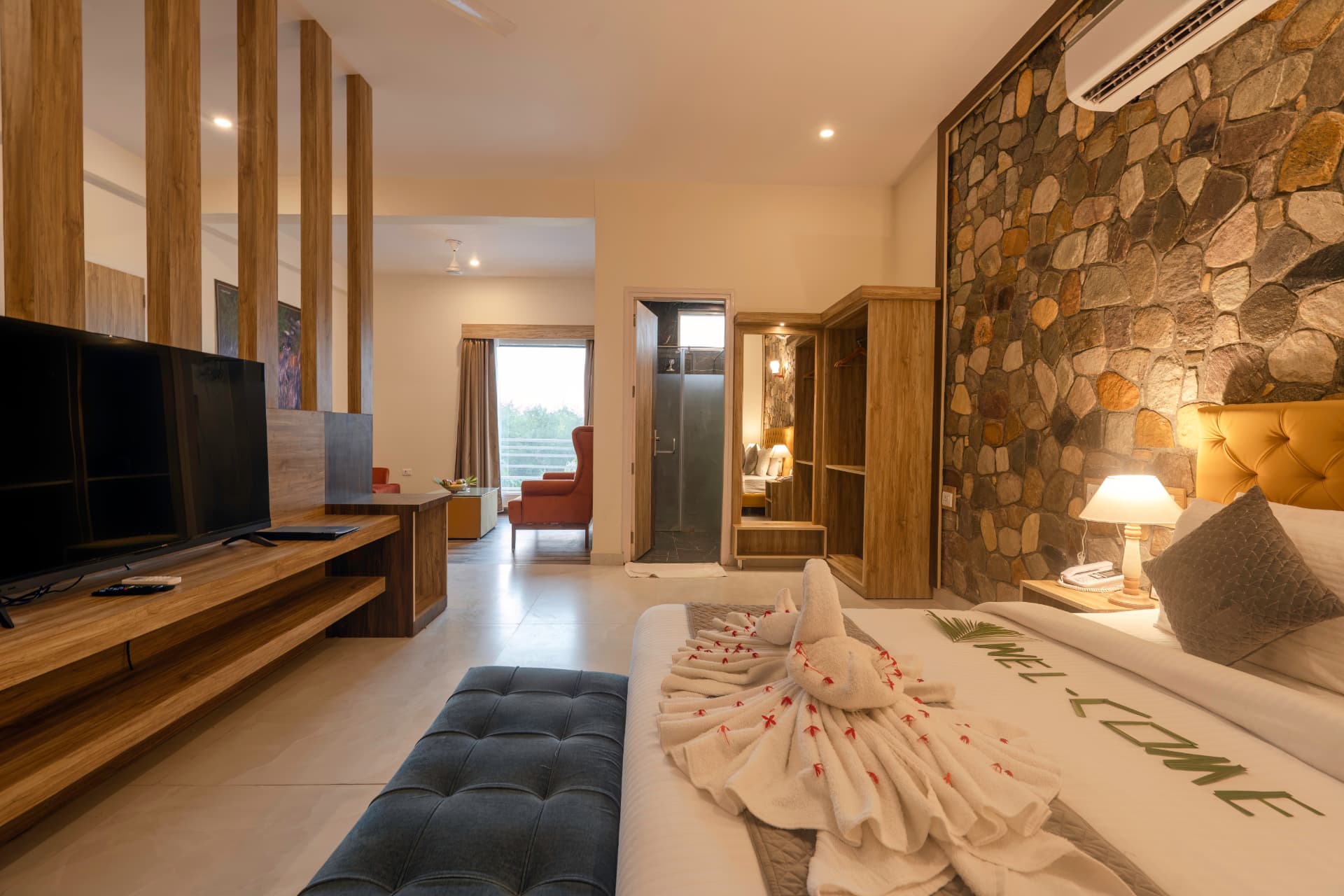 Kosi Suites at The Banyan Retreat, Jim Corbett — Forest View
