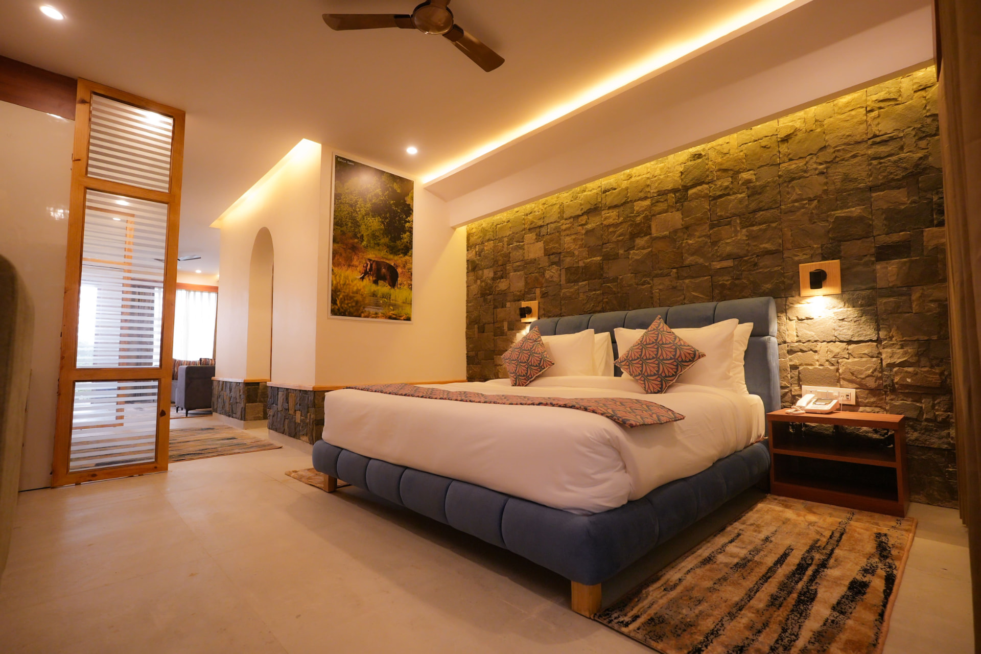 Sunbird Suite at The Banyan Retreat, Jim Corbett — Forest View