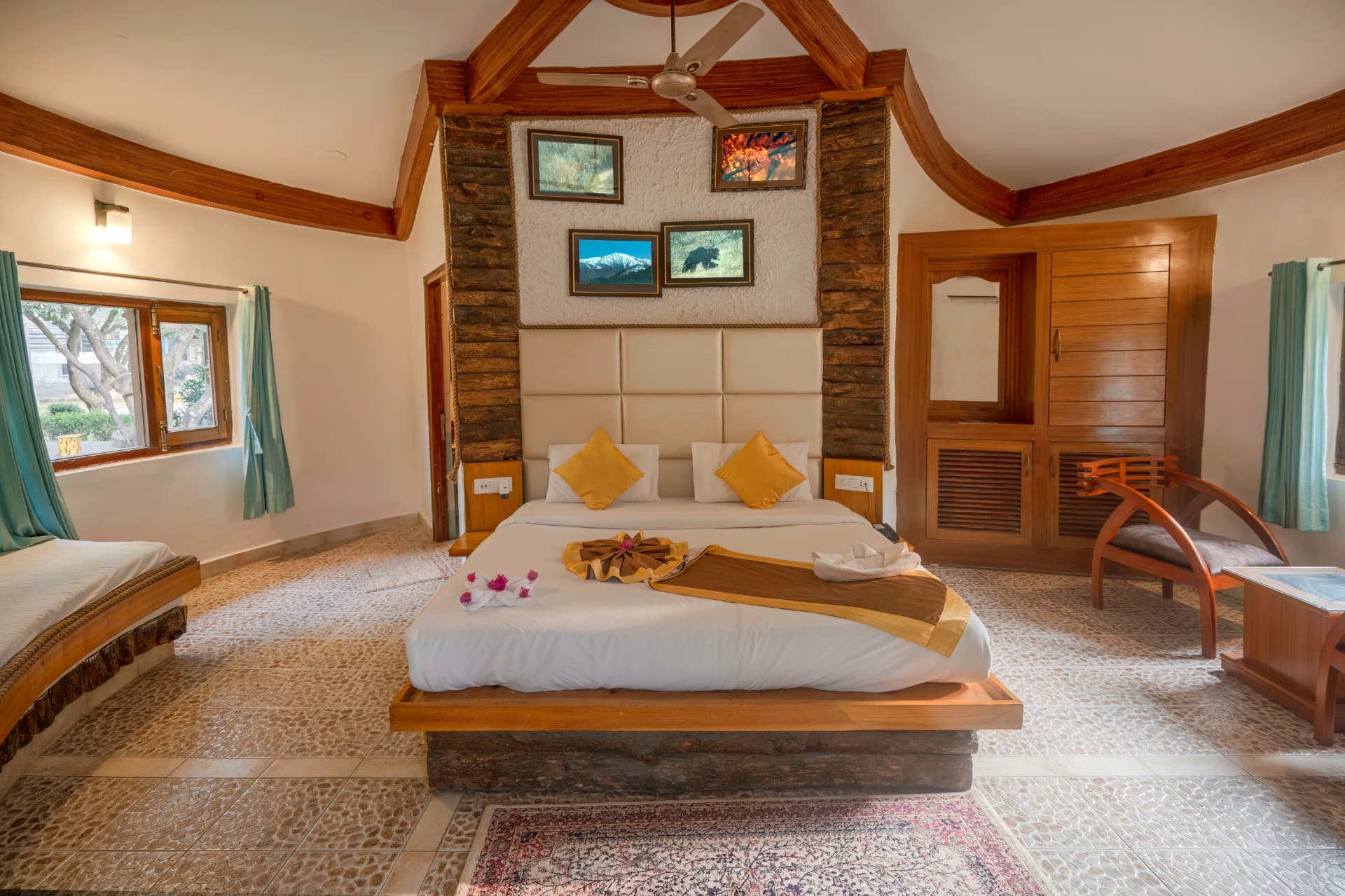 Tiger Den Cottage at La Perle River Resort, Jim Corbett