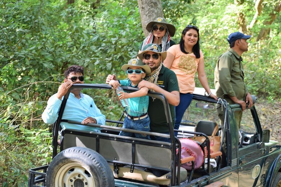 Family Safari in Jim Corbett Family Safari in Jim Corbett