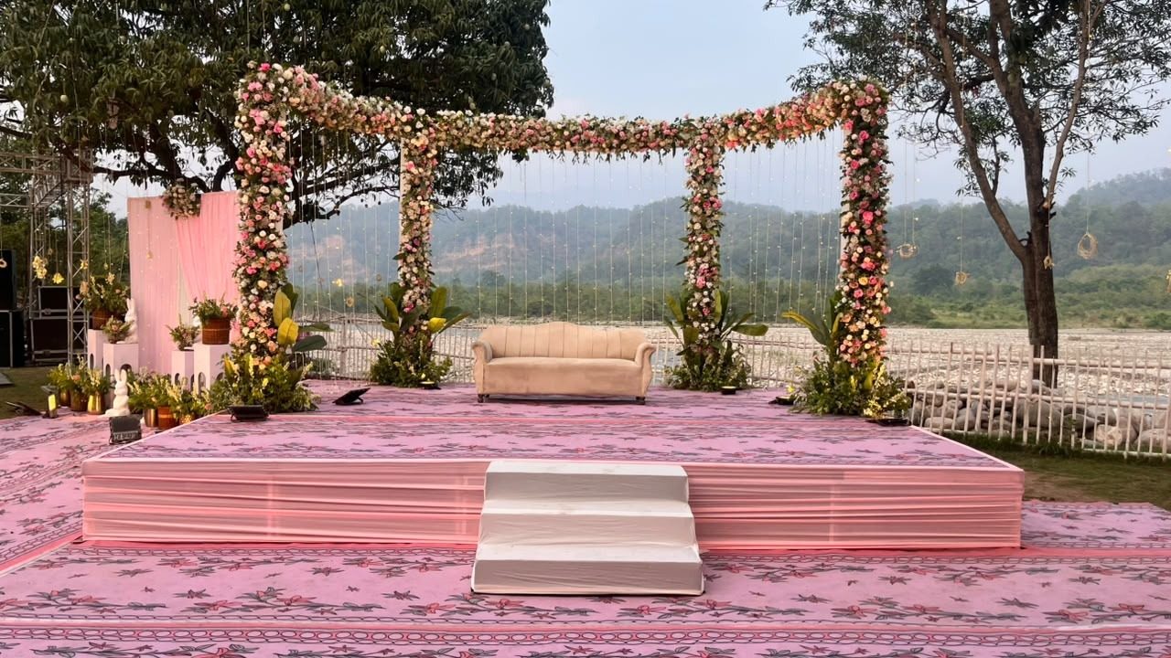 destination wedding cost in Uttarakhand