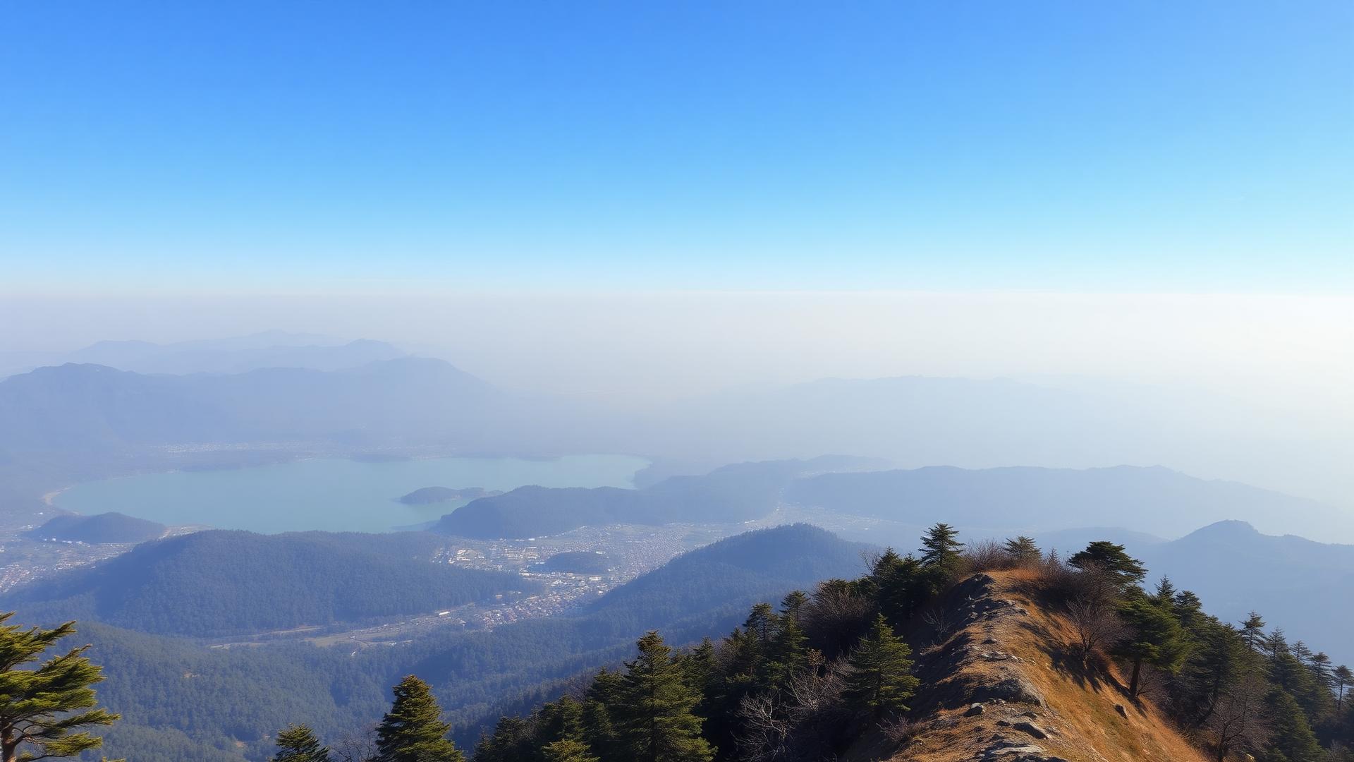 Naina Peak, the highest peak in Nainital