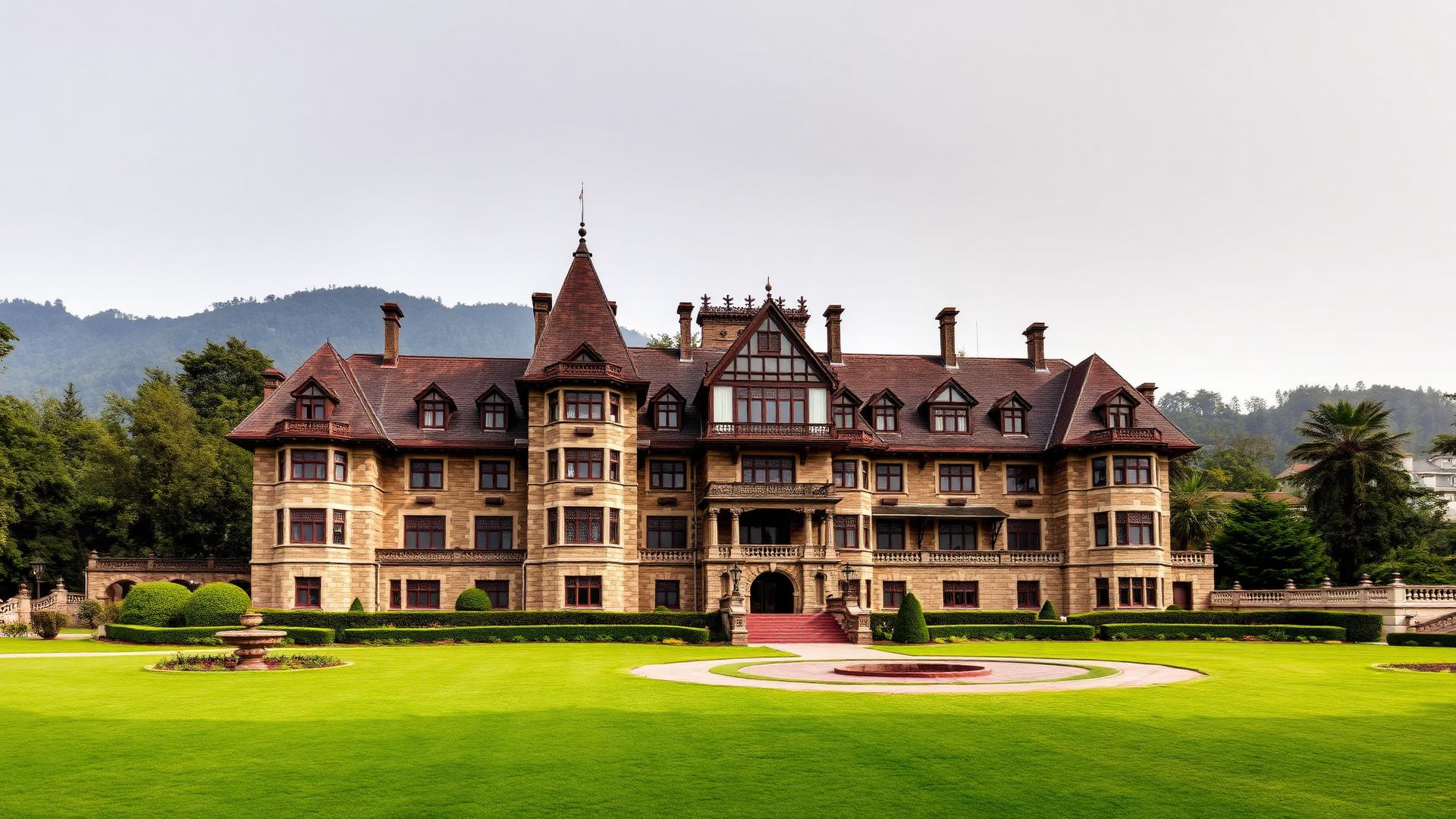 Historic Raj Bhawan Governor's House, Nainital
