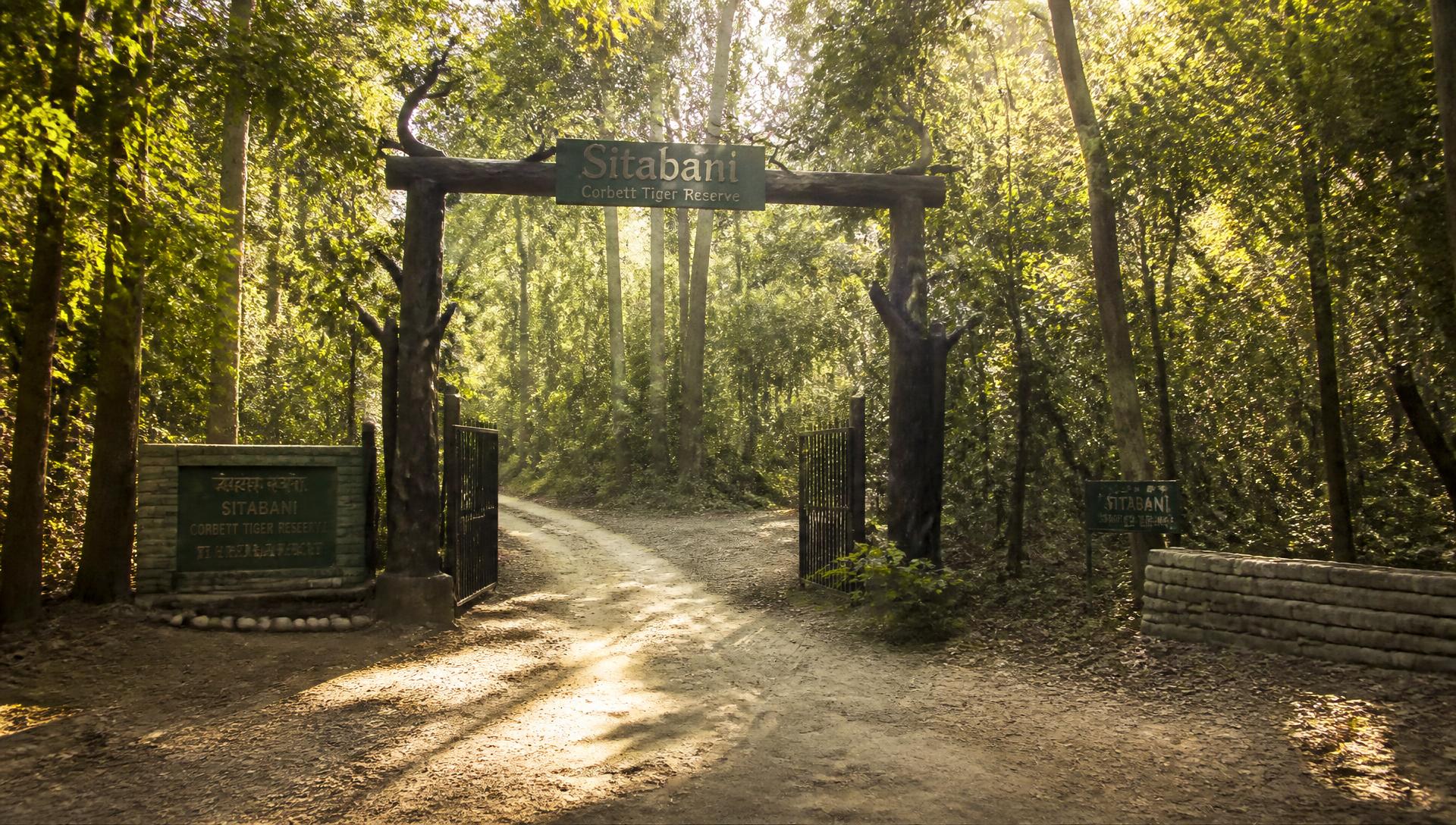 Sitabani Gate near The Banyan Retreat, Jim Corbett