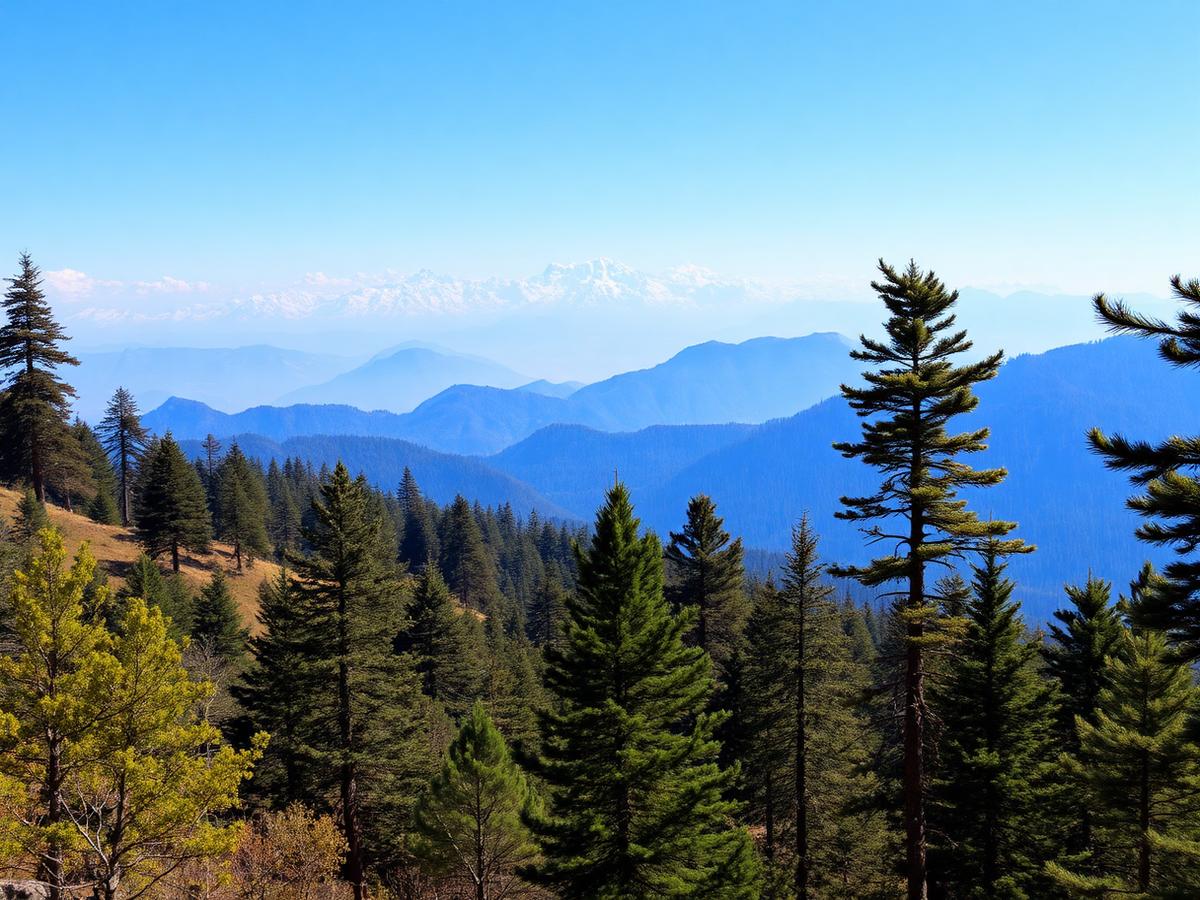 Mukteshwar in the Kumaon hills of Uttarakhand
