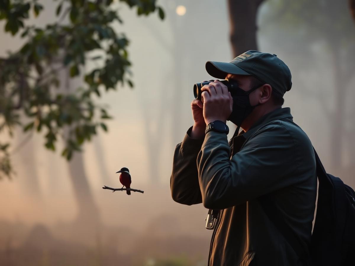 Bird watching experience in Corbett near Excel Hotels & Resorts
