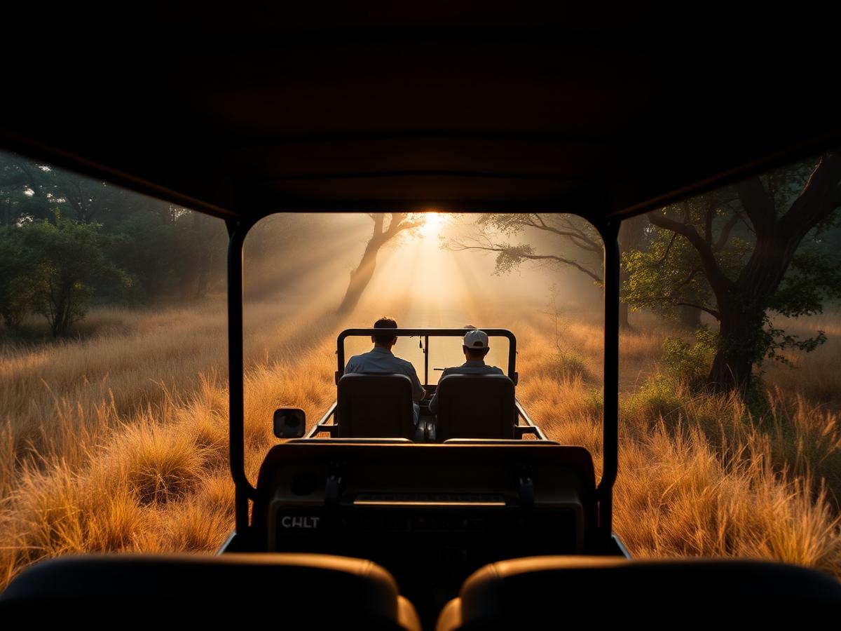 Jeep safari in Jim Corbett arranged from Excel Hotels & Resorts