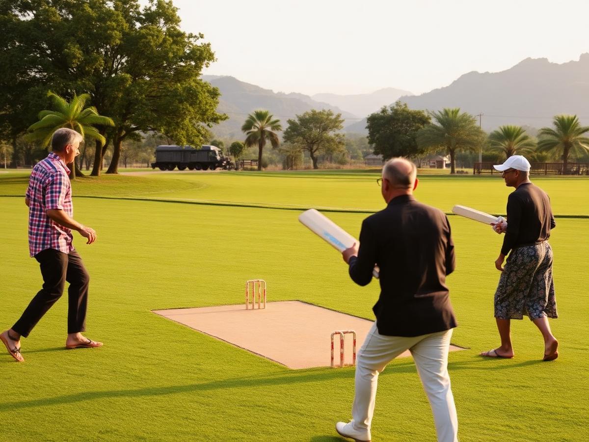 Outdoor games and recreation at Mangobloom River Resort