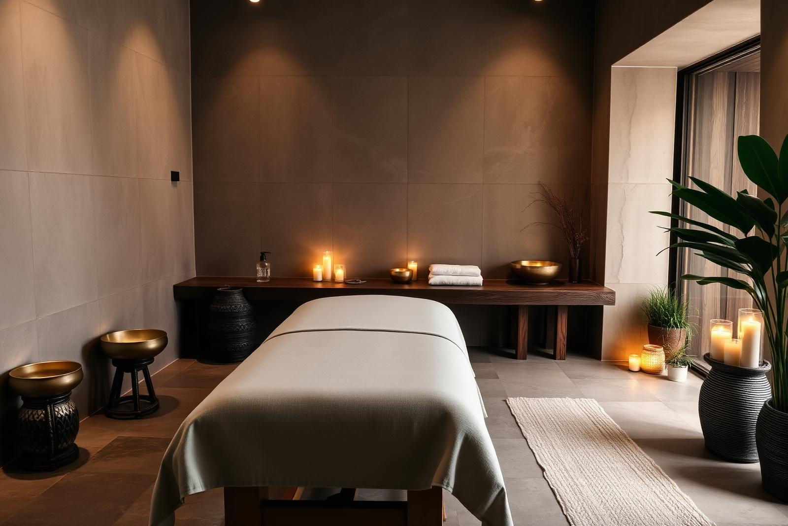 Spa treatment room at Excel Hotels & Resorts, Corbett