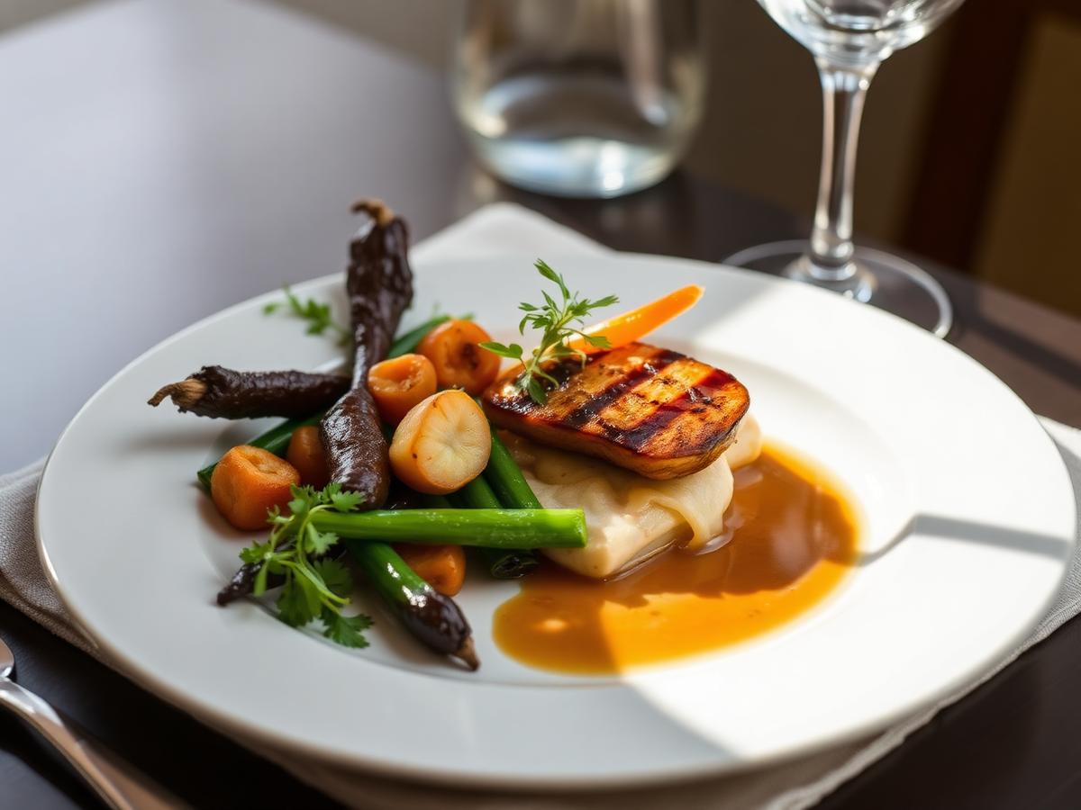 Continental cuisine served at the restaurant in Jim Corbett — La Perle River Resort