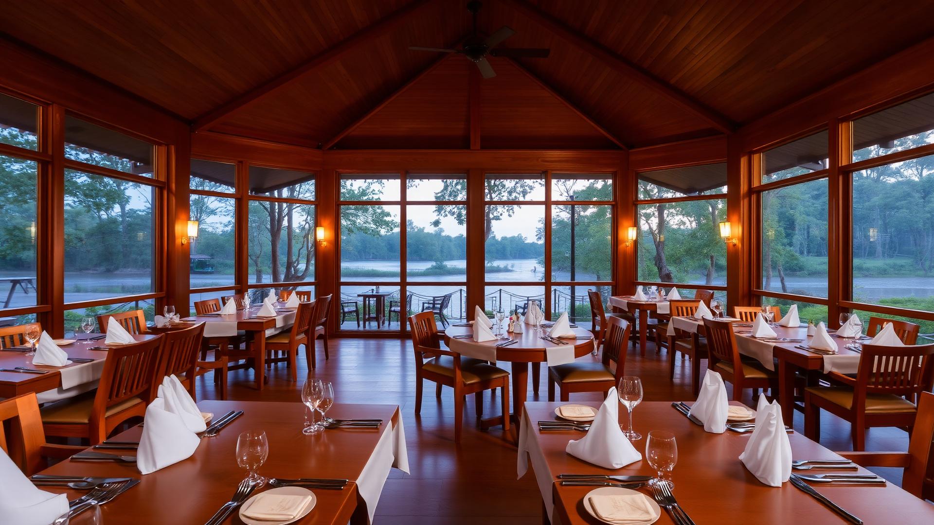 Multi-cuisine restaurant at La Perle River Resort, Jim Corbett